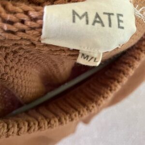 Mate the label Brown Knit Sweater
